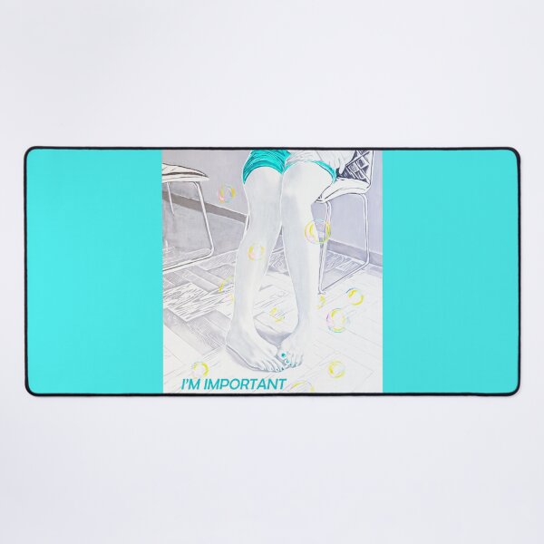 Item preview, I'm Important - Bare Feet & Soap Bubbles designed and sold by Mag Blue Art Design.