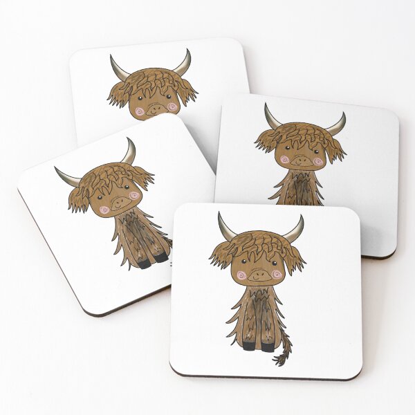 Item preview, Little highland cow designed and sold by IslaParkArt.