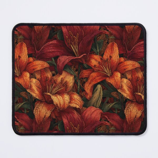 Item preview, Artistic Lilies Flower  - Birthday Flower Pattern  - Birthday Gifts For Dad designed and sold by RoyalStarsPatts.