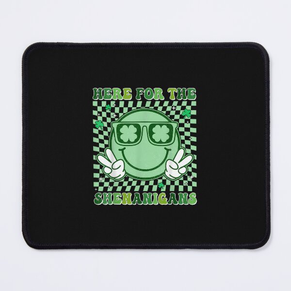Item preview, Retro Here For The Shenanigans Funny Green St Patrick'S Day designed and sold by Cokonatss.