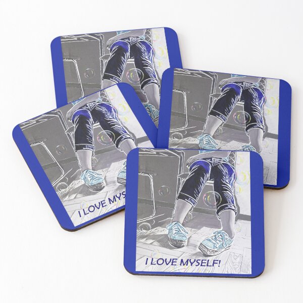 Item preview, I Love Myself - We & Soap Bubbles designed and sold by Mag Blue Art Design.