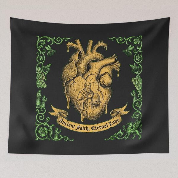 Item preview, Heart of the Hive: Sacred Anatomical Honey Bee Devotion designed and sold by Thaivi Design.
