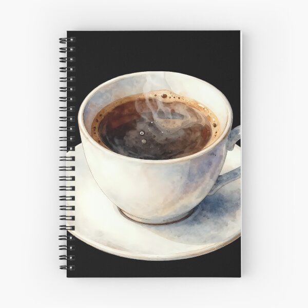 Item preview, An Artistic image of a cup of coffee designed and sold by Nomad-Maynard.