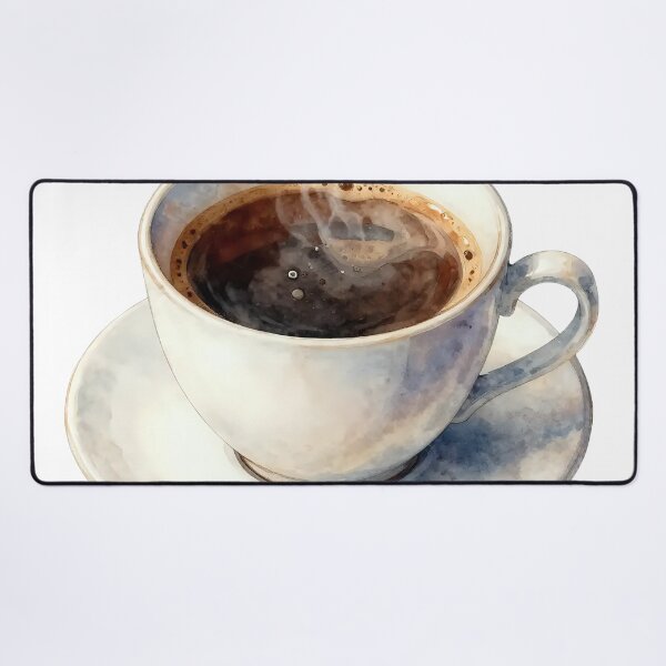 Item preview, An Artistic image of a cup of coffee designed and sold by Nomad-Maynard.