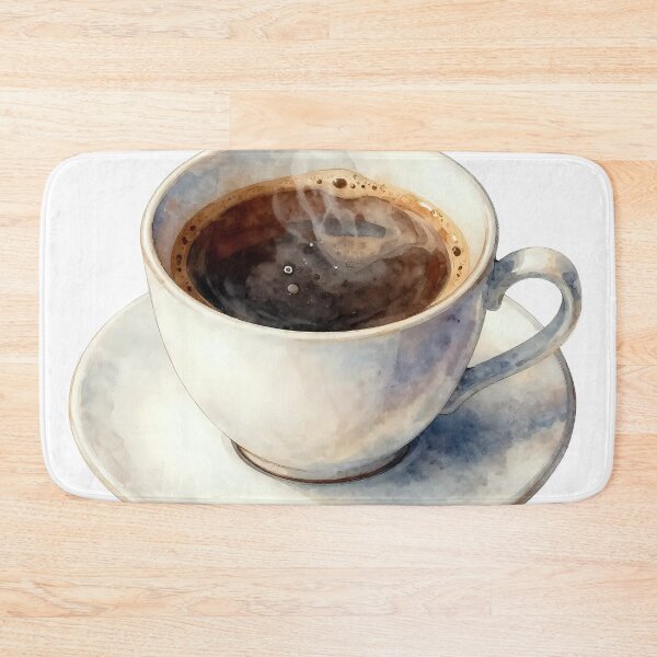 Item preview, An Artistic image of a cup of coffee designed and sold by Nomad-Maynard.