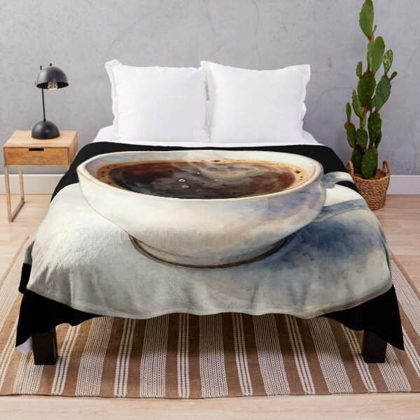 Item preview, An Artistic image of a cup of coffee designed and sold by Nomad-Maynard.