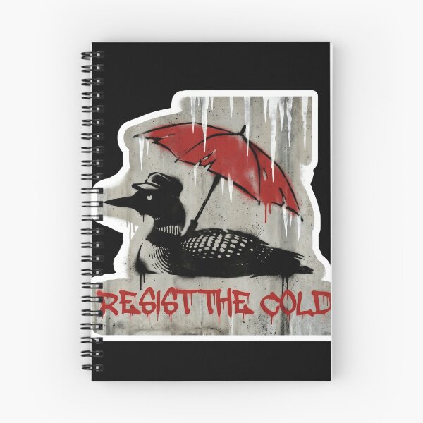 Item preview, Resist The Cold - rebel loon minnesota designed and sold by The Grumpy Pet Club.