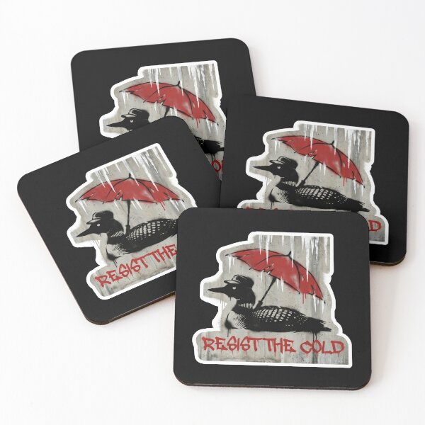 Item preview, Resist The Cold - rebel loon minnesota designed and sold by The Grumpy Pet Club.