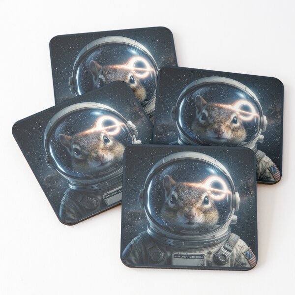 Artikelvorschau, Streifenhörnchen-Astronaut entworfen und verkauft von Tridentulus.