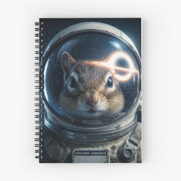 Artikelvorschau, Streifenhörnchen-Astronaut entworfen und verkauft von Tridentulus.