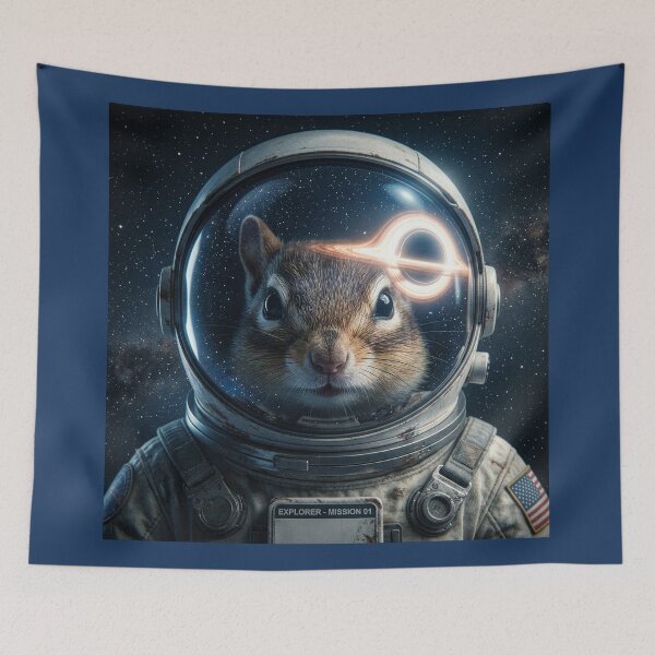 Item preview, Chipmunk Astronaut designed and sold by Tridentulus.