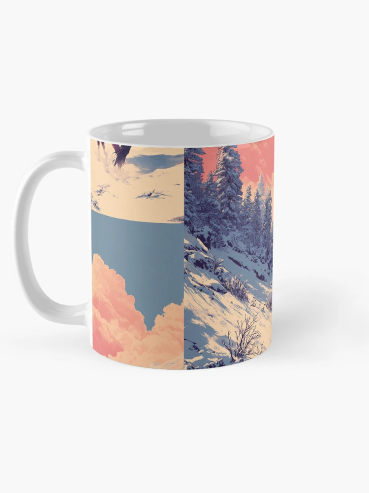 Thumbnail 5 of 6, Coffee Mug, Cowboy In The Snow designed and sold by Rtymer.