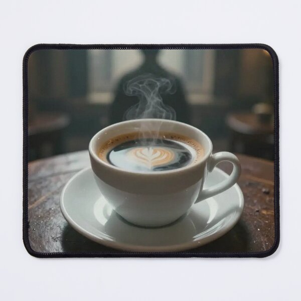 Item preview, An Artistic image of a cup of coffee designed and sold by Nomad-Maynard.