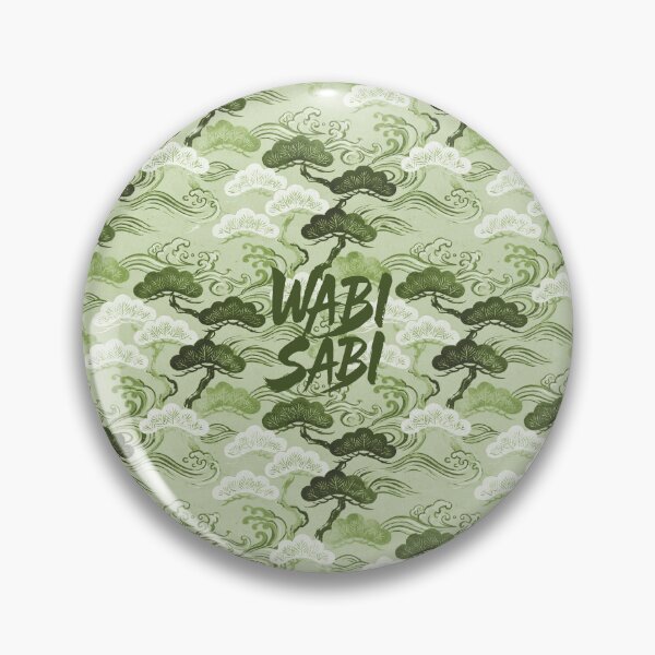 Item preview, Creative Japanese Patterns - Pine and Waves designed and sold by WABISABIMOMENTS.