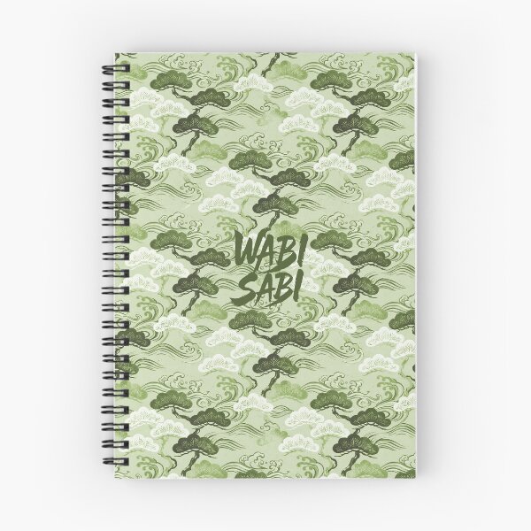 Item preview, Creative Japanese Patterns - Pine and Waves designed and sold by WABISABIMOMENTS.