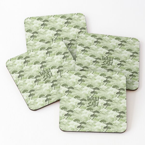Item preview, Creative Japanese Patterns - Pine and Waves designed and sold by WABISABIMOMENTS.