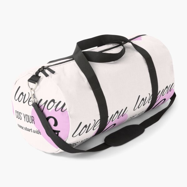 Item preview, Love You Cos Your Name Starts With G Initial Monogram designed and sold by Nordic Echo.