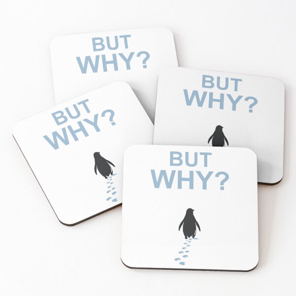 Item preview, But Why? - Nihilist Penguin designed and sold by R-A Designs.
