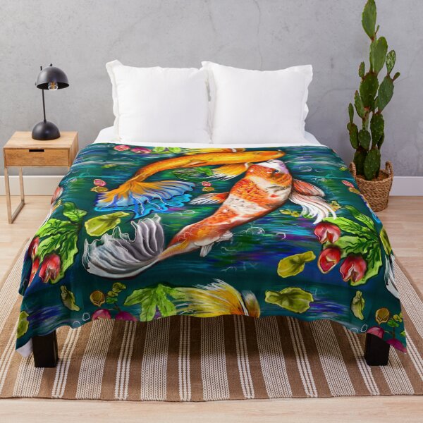 Artikelvorschau, Yin-Yang-Teichkunst mit japanischen Koi-Figuren | Zen-Naturästhetik im japanischen Design entworfen und verkauft von Artonmytee.