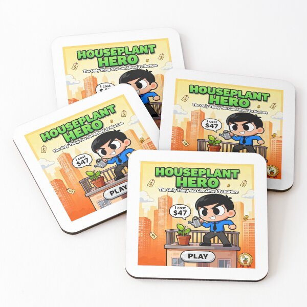 Item preview, Houseplant Hero Flash Game Parody - Zoomer Humor designed and sold by PictorialWhimsy.