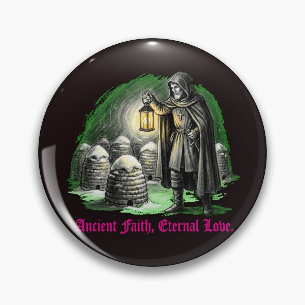 Item preview, Saint Valentine's Winter Apiary Vigil Charcoal Art designed and sold by Thaivi Design.