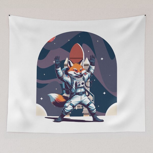 Item preview, Space Fox Adventure designed and sold by yuki-hana.