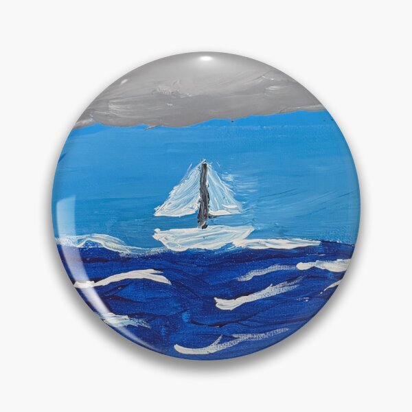 Item preview, boat in storm designed and sold by boat-Art-4-sale.