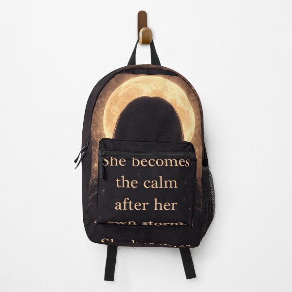 Item preview, She Becomes the Calm after her own Storm designed and sold by Midnight-Scribe.