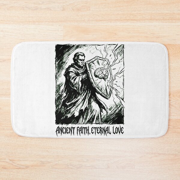 Item preview, Saint Valentine Patron of the Falling Sickness Gothic Sketch designed and sold by Thaivi Design.