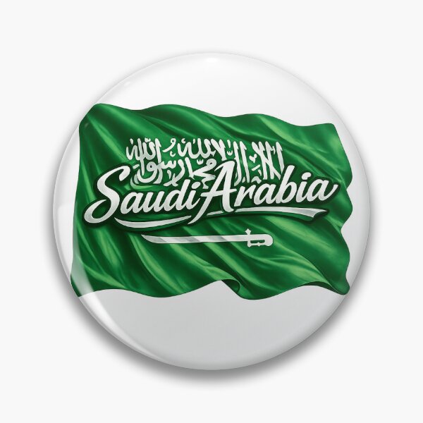 Item preview, Saudi Arabia Flag Design – Saudi Pride Arabic Script Typography designed and sold by GarnerSupplyCo.