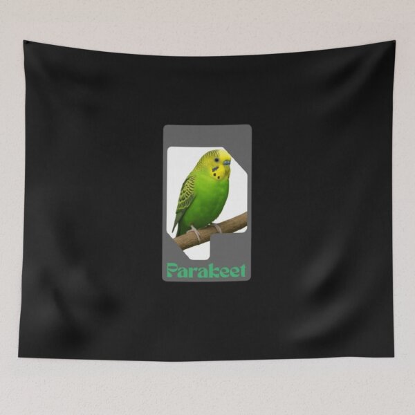 Item preview, green parakeet Sticker designed and sold by mariana adel.