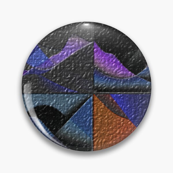Item preview, four currents dark organic colorful geometric abstract design designed and sold by SmashingDeals.