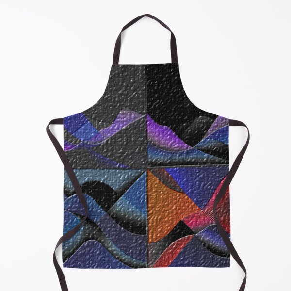 Item preview, four currents dark organic colorful geometric abstract design designed and sold by SmashingDeals.
