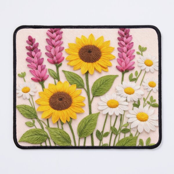 Item preview, Pretty Colourful Modern Folk Flowers designed and sold by scicilysimonee.
