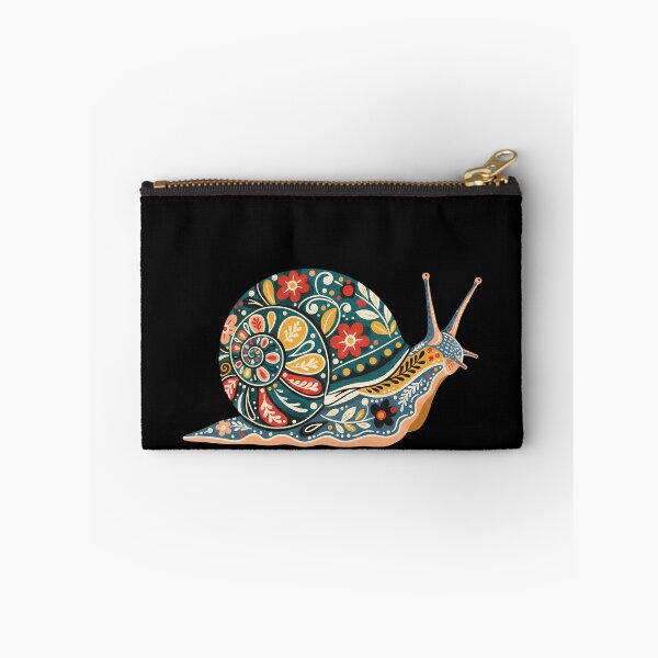 Item preview, Land Snail Silhouette in Folk Art Style – Hope for Wildlife by heidiannemorris © designed and sold by FOLK ART FUSION by heidiannemorris.