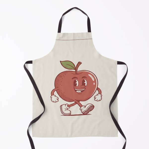 Item preview, Retro Mascot Apple designed and sold by DinsignStudio.