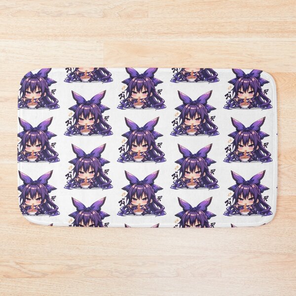 Item preview, Tohka Yatogami Date A Live Purple Chibi Ramen Mood designed and sold by mildaclairmo.