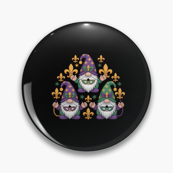 Item preview, Mardi Gras Fluer Gnome Design designed and sold by Peter Stawicki.