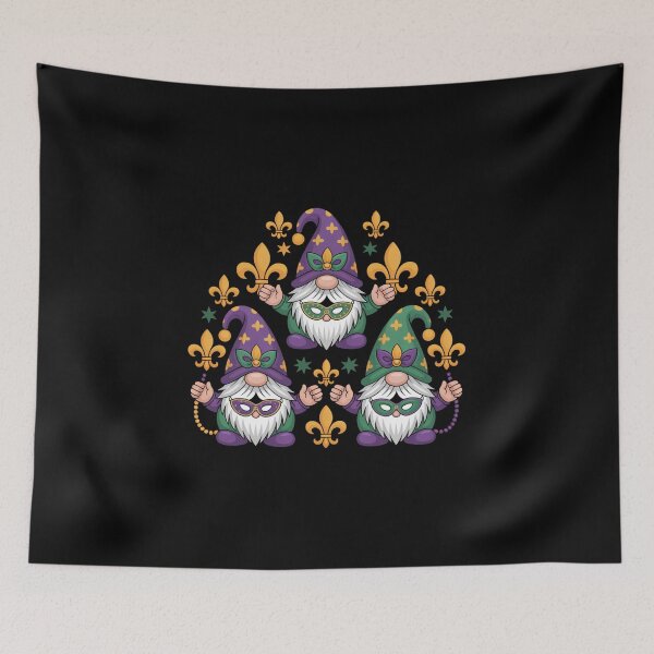 Item preview, Mardi Gras Fluer Gnome Design designed and sold by Peter Stawicki.
