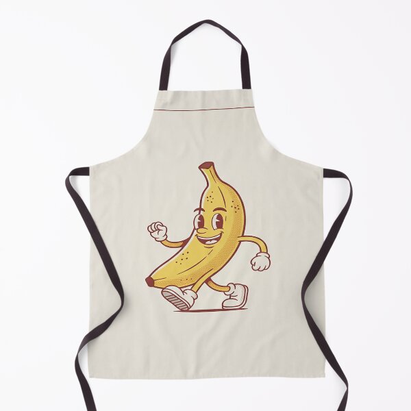Artikelvorschau, Retro-Maskottchen Banane entworfen und verkauft von DinsignStudio.