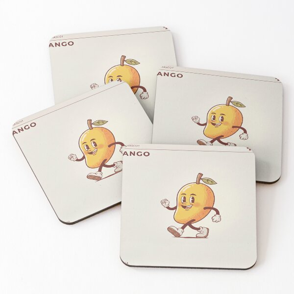 Item preview, Retro Mascot Mango designed and sold by DinsignStudio.