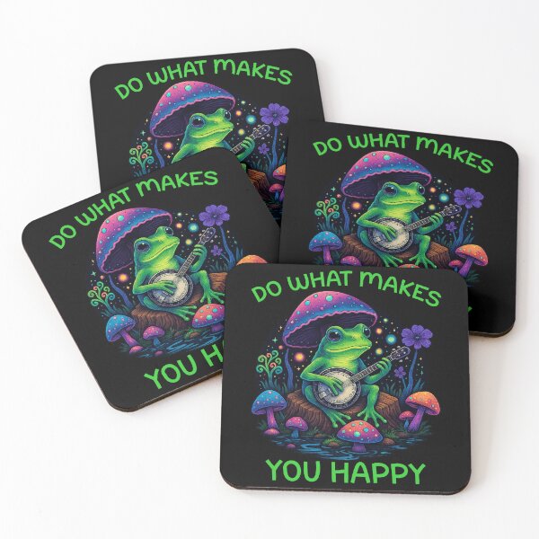 Item preview, Do What Makes You Happy Frog Banjo designed and sold by Uncer59.
