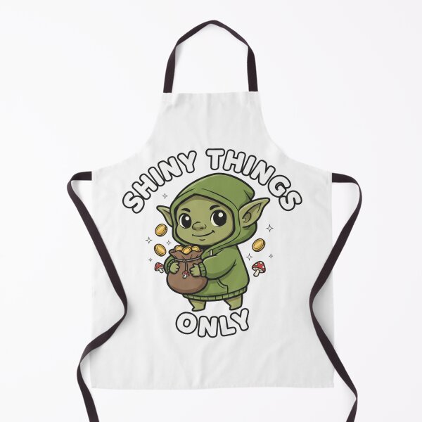 Item preview, Shiny Things Only Cute Goblin designed and sold by Goblin And Company.