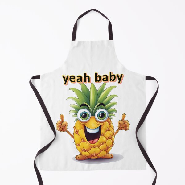 Item preview, Cute Pineapple Cartoon Sticker | Tropical Kawaii Funny Smile | Summer Hospitality Gift designed and sold by JonathanP514.