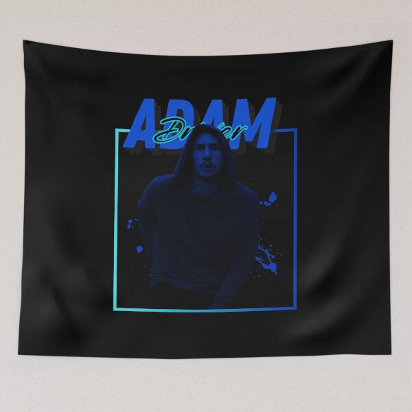Item preview, Adam Driver Dark Tone Neon Retro Portrait designed and sold by Juliettaexton.