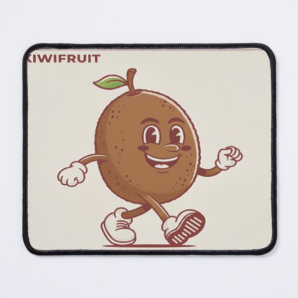 Item preview, Retro Mascot Kiwi Fruit designed and sold by DinsignStudio.