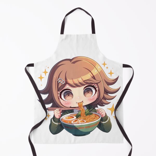 Item preview, Chihiro Fujisaki Danganronpa Kawaii Chibi Ramen Comfort Moment designed and sold by mildaclairmo.