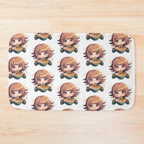Item preview, Chihiro Fujisaki Danganronpa Kawaii Chibi Ramen Comfort Moment designed and sold by mildaclairmo.