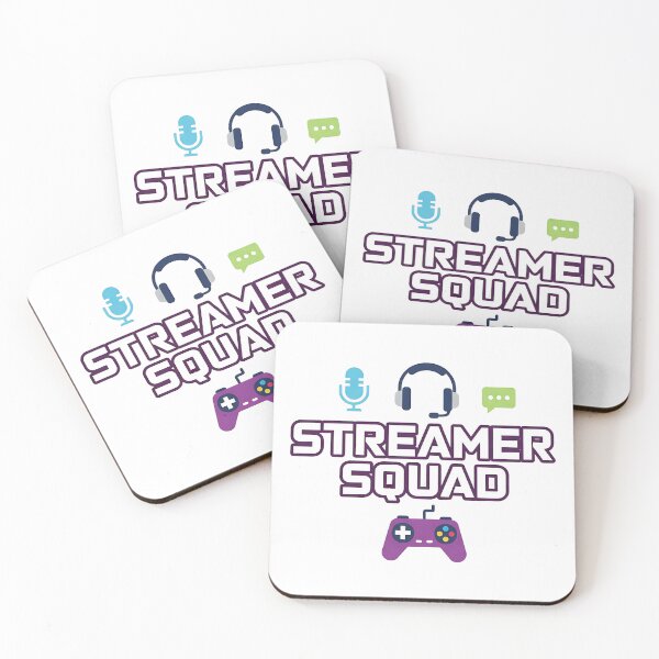 Item preview, Streamer Squad T-Shirt – Funny Gamer & Streamer Team Shirt designed and sold by Muzgle.