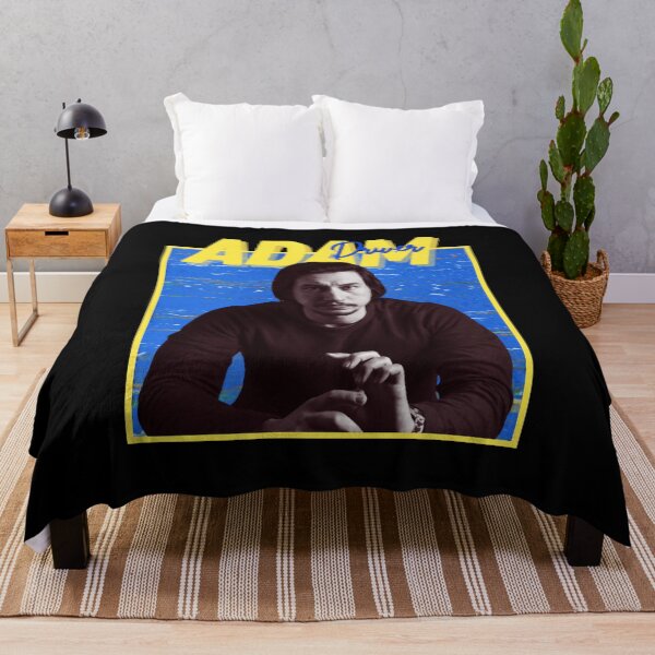 Item preview, Adam Driver Minimal Portrait Blue Background designed and sold by Juliettaexton.